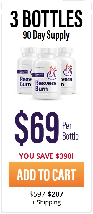 Buy ResveraBurn 3 Bottle